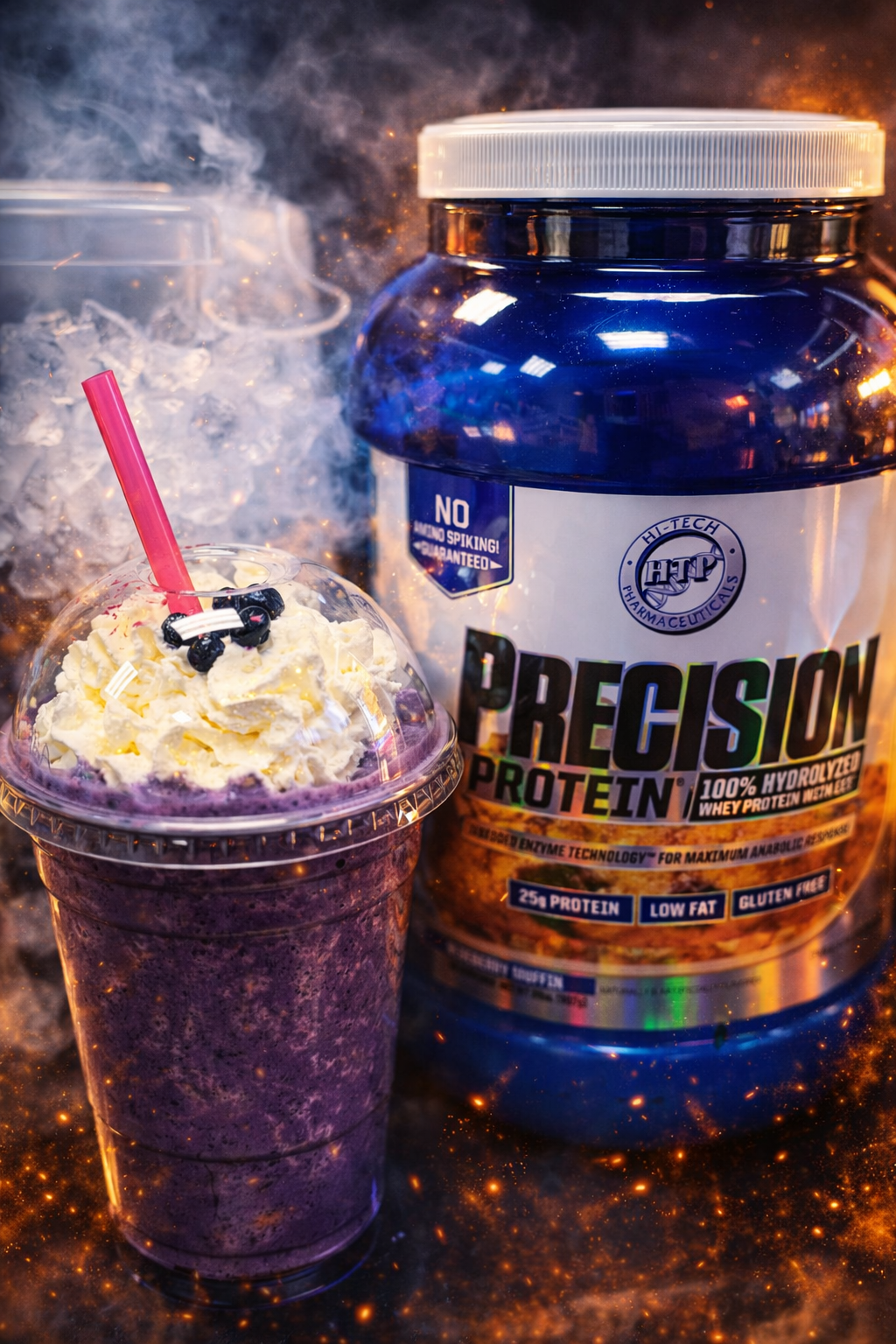 Blueberry Buff Muffin protein smoothie
