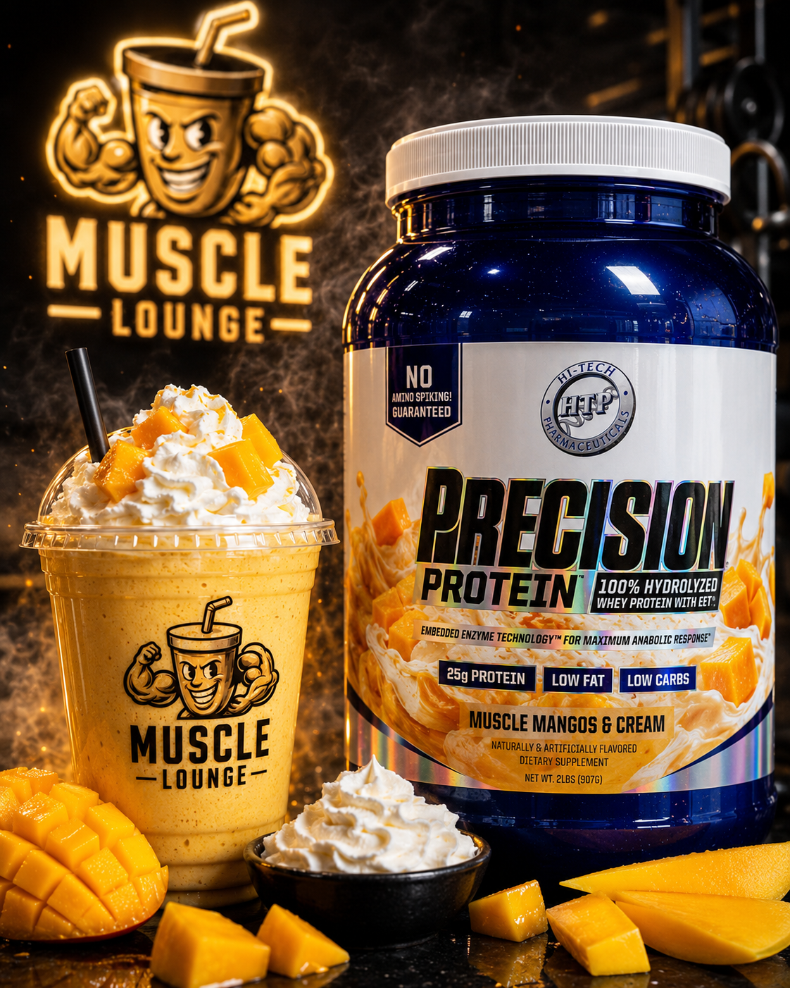 Muscle Mangos & Cream protein smoothie