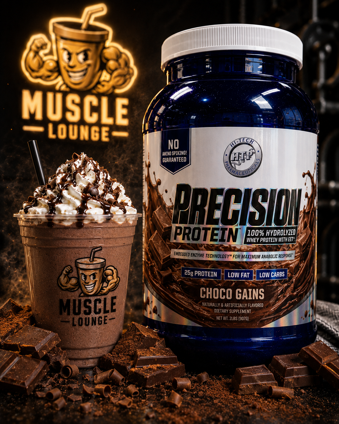 Choco Gains protein smoothie